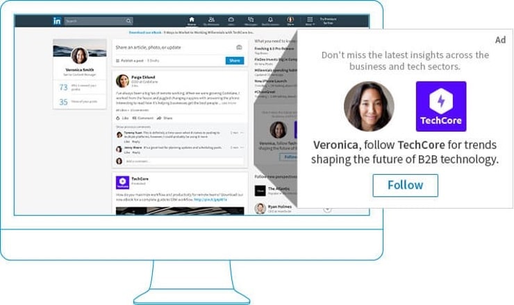 linkedin dynamic ads